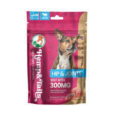 HEMP & TAILS BROAD SPECTRUM CBD DOG TREATS / Beef Bites - Hip&Joint
